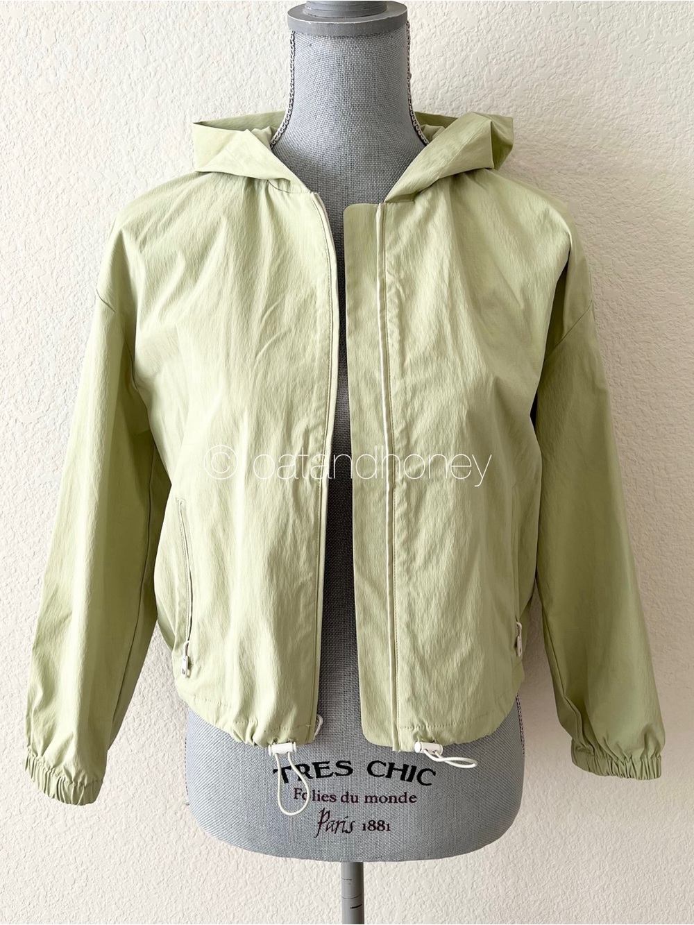 Madewell Hiking Hoodie Crop Jacket